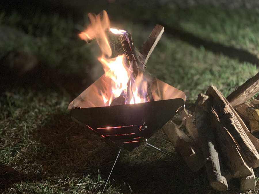 焚き火